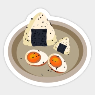 Kawai food onigiri Sticker